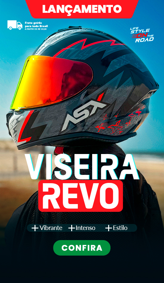 Banner Lançamentoo Viseira Revo Mobile