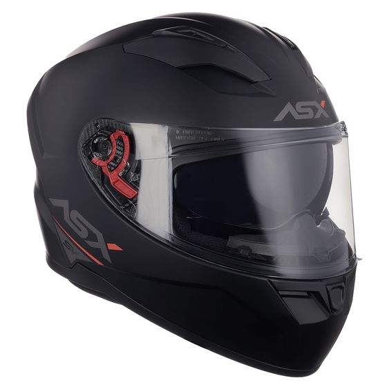 ASX | Capacete City Sv Solid Fosco Preto Grafite - ASX
