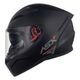 Capacete ASX City SV Solid Preto Grafite Fosco 58